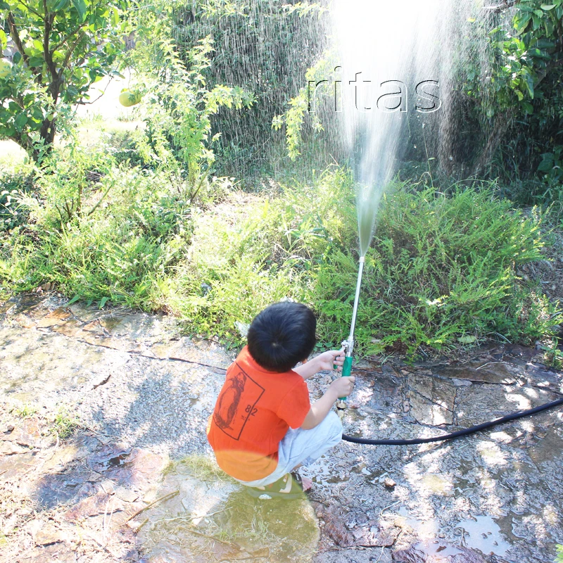 high pressure garden watering double water nozzle spray gun