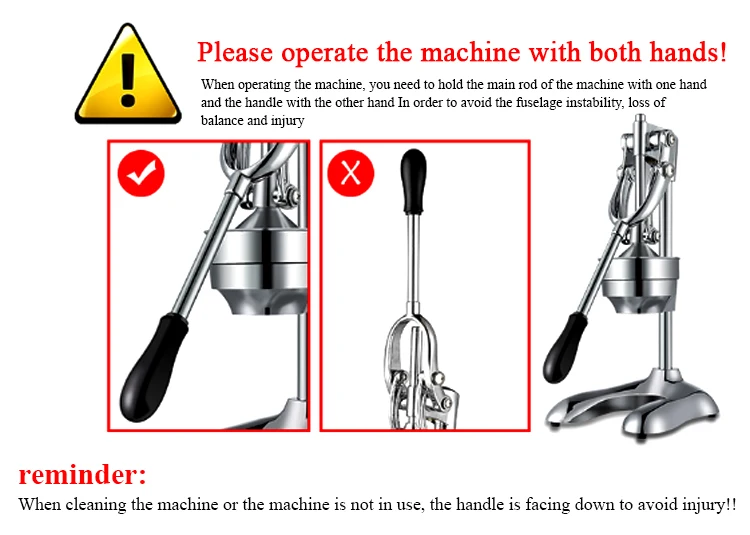 Manual Juicer Hand Press Professional Citrus Juicer Countertop Metal for Oranges, Lemons, Limes, Grapefruits and More