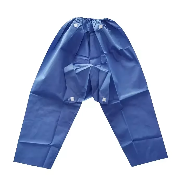 Medical opaque exam shorts disposable colonoscopy checking pants nonwoven SMS colonoscopy pants