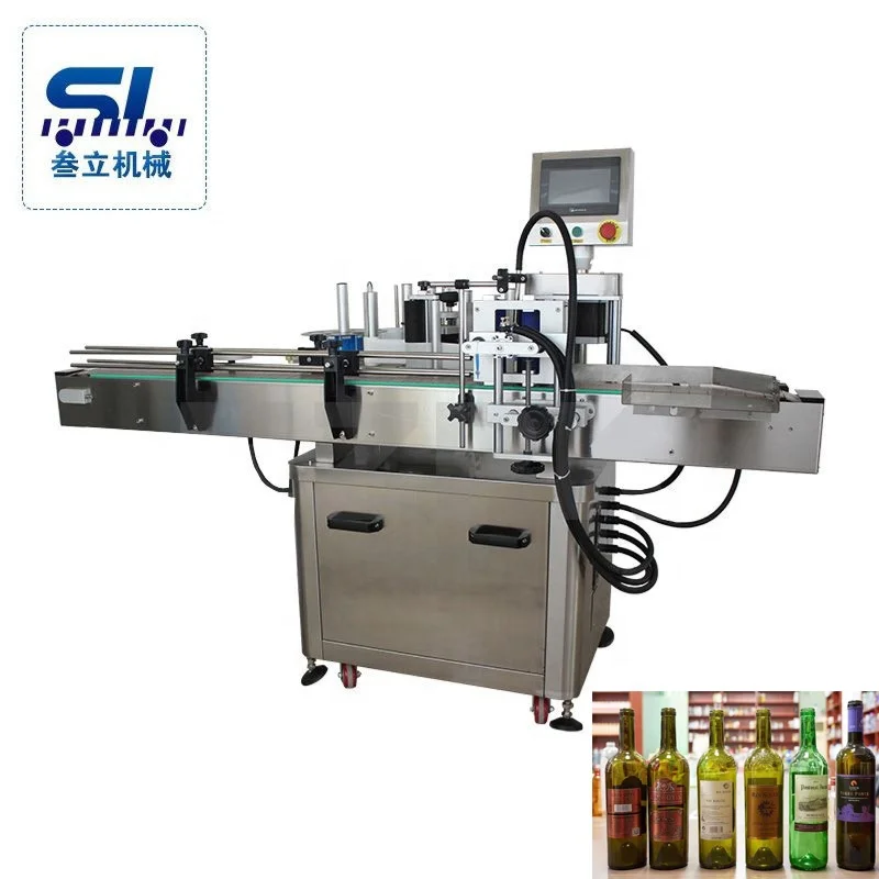 Low Price Ldpe Bottles Jerrycan/jerrycans Water Bottle Adhesive Label Machine/Glue Label Printer