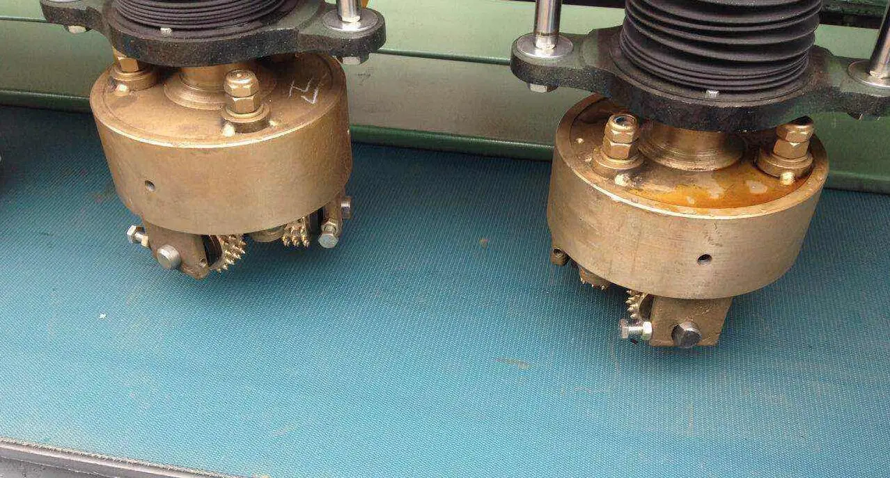 Automatic 6 head stone bush hammer hammering tool machine