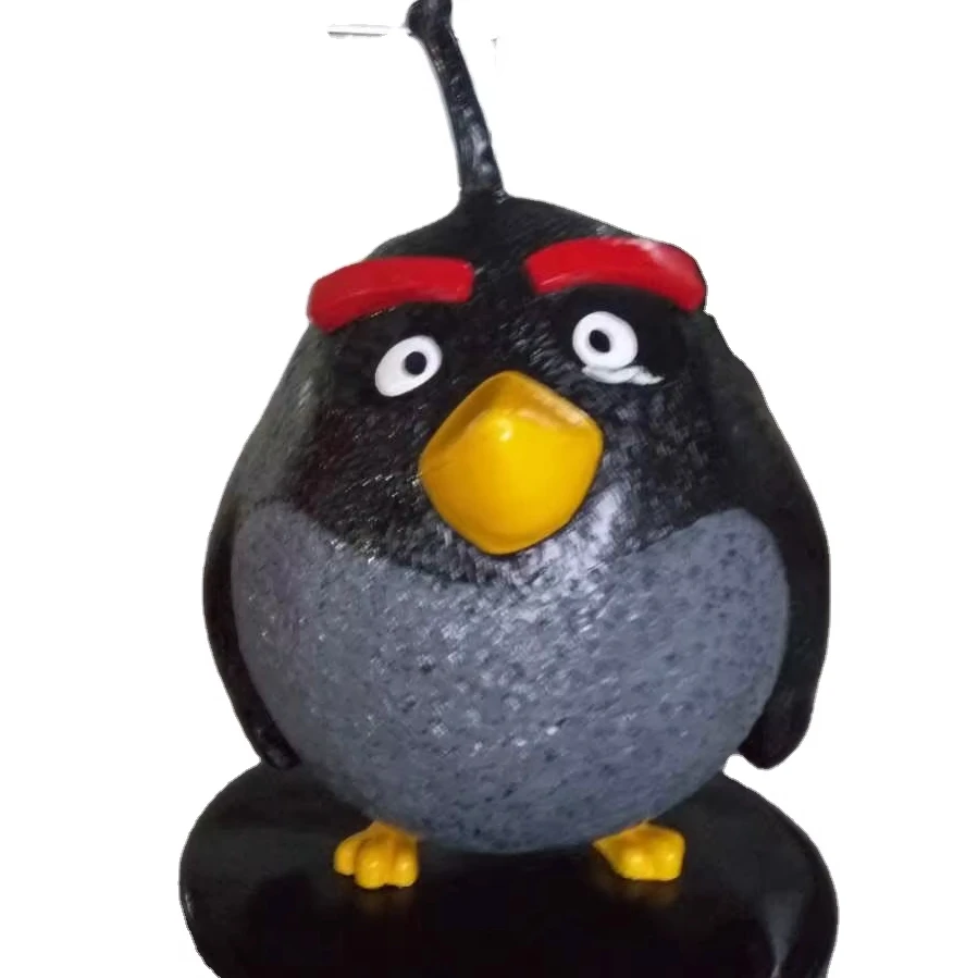 Shipping Mall Decoration Customized Design Fiberglass Cartoon Bird Statue