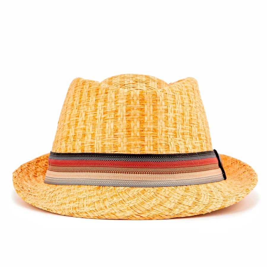 Summer straw hat men sun protection sun hat small top hat
