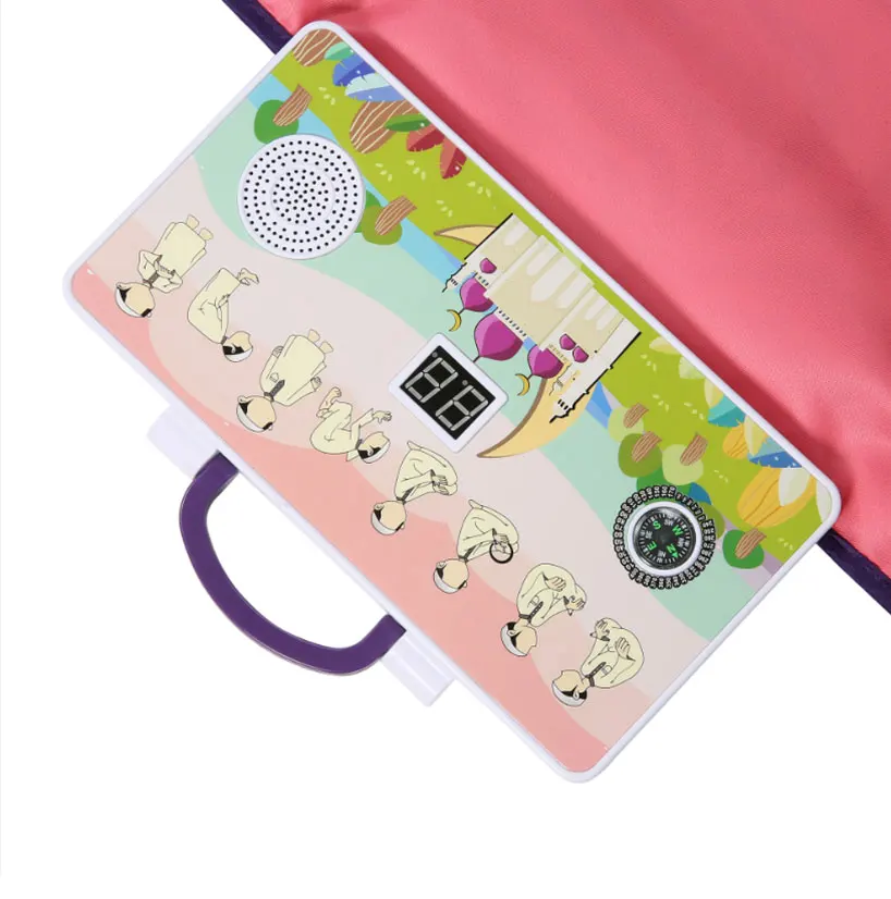 hot sell muslim Reversible Baby Play Mat Double-Sided Crawling Mat Foldable Waterproof Portable best gift design electronic mos