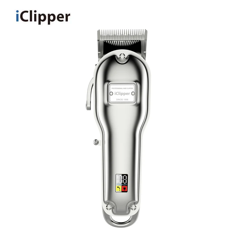  IClipper-K5s Новый профессиональный электрический шлифовальный инструмент Светодиодный дисплей питания машинка для стрижки волос
