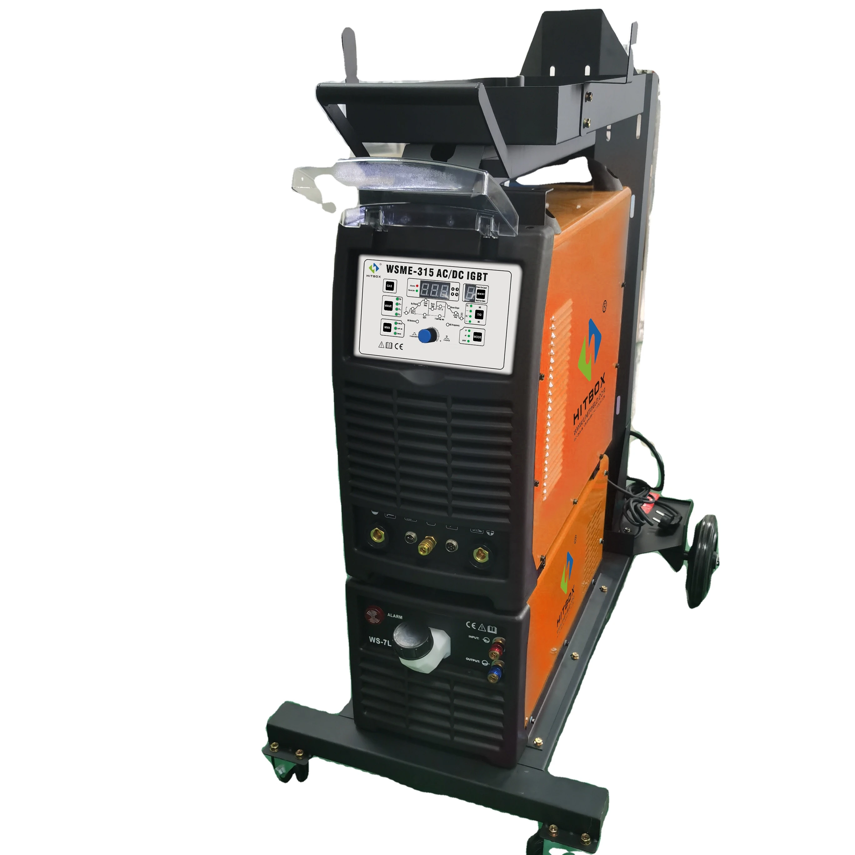 HITBOX ACDC 315p TIG Welding Machine Industry Use 3phase 380V Water Cooler Aluminum Welder