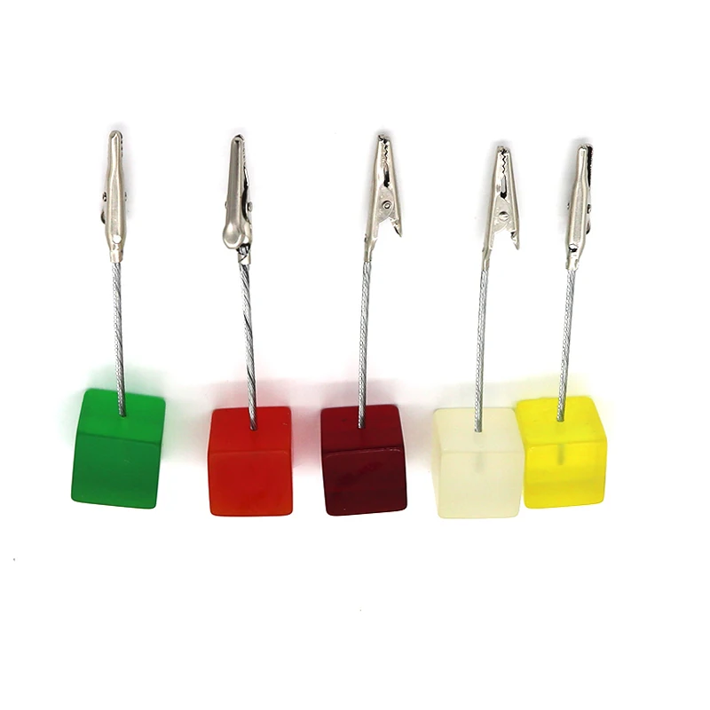 Декоративная металлическая Милая подставка для бумажных фотографий, держатель для записей, зажимы для стола, аксессуары для свадьбы