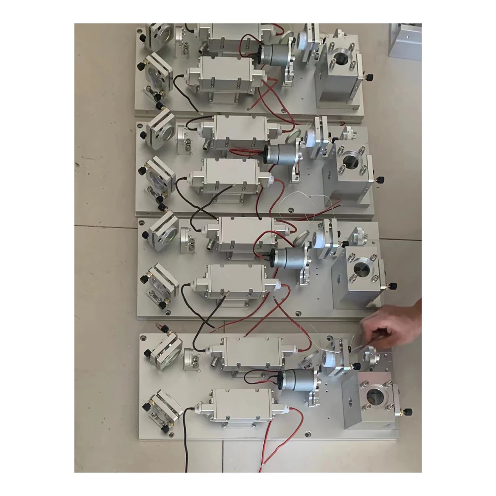 Seed laser pico laser generator/pump laser chamber nd yag long pulse two cavities double lamps and crystal rods