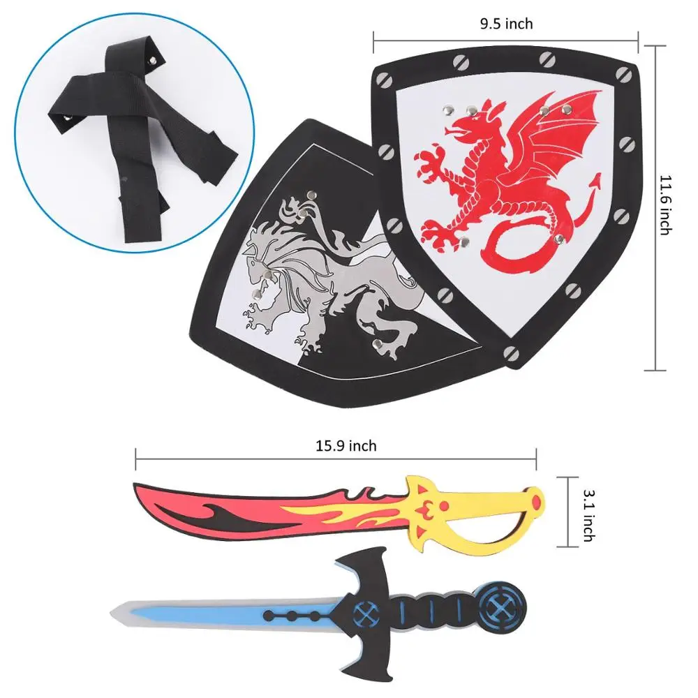 2019 top sellingEVA Foam Swords and Shields  Diamond Sword toys for kids