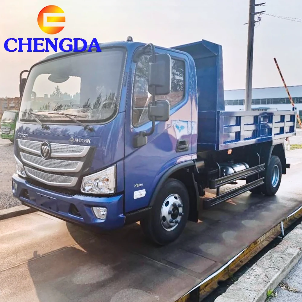 Brand New Foton Euromuck S 10 Ton Mini Light Lorry Cargo Truck Transport 4x2 4x4 Small Tipper Dump Truck
