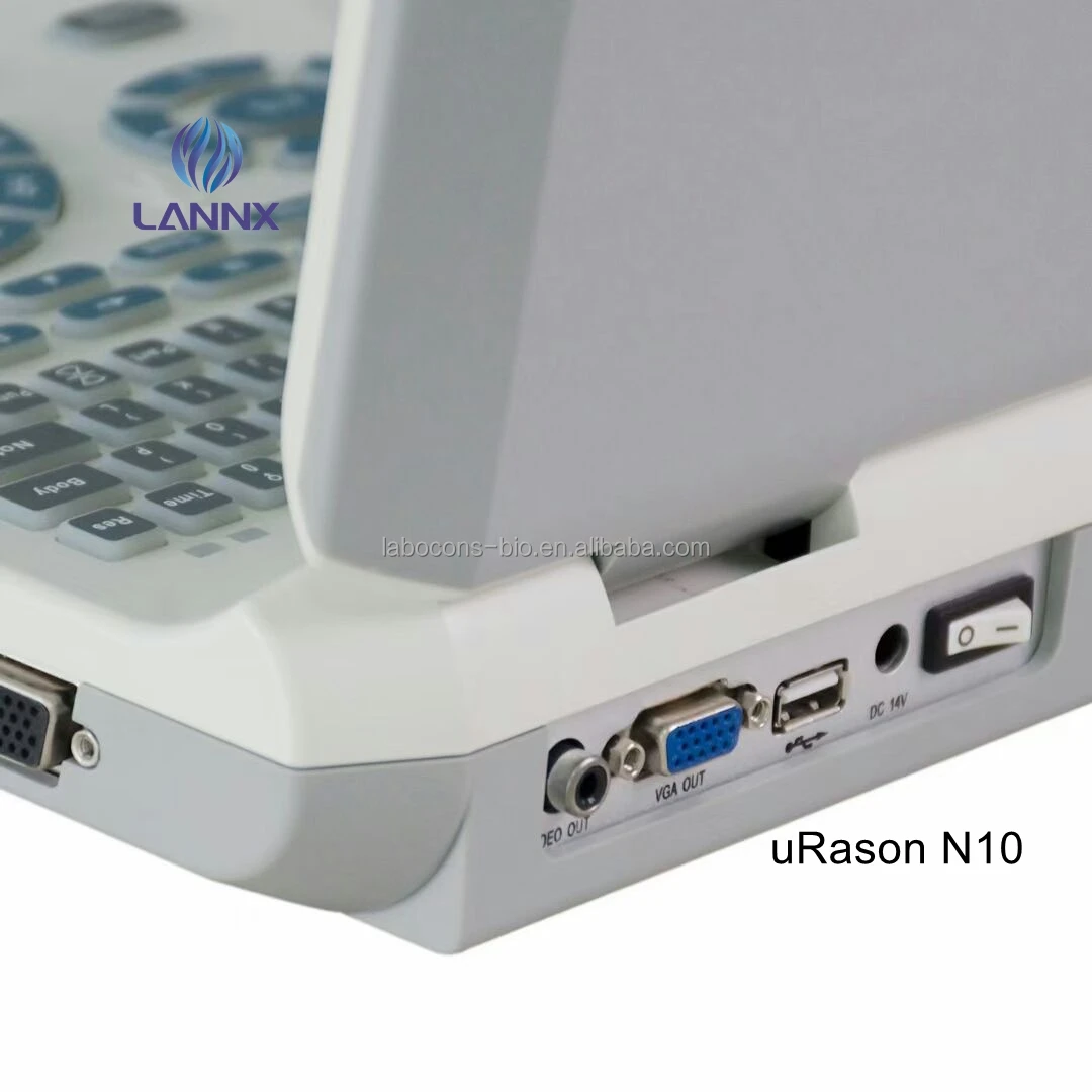 LANNX uRason N10 Priced to sell Medical echocardiography machine Laptop Ultrasonido Portatil B/w Ultrasound scanner system