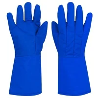 Cryogenic Gloves Low Temperature Liquid Nitrogen Protective Gloves Cold Storage Safety and Warmth Gloves