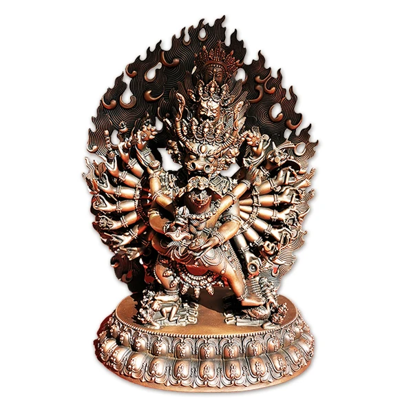 Buddha Statue Culture Artist Residence Decoration Cast Bronze Statue Chinese Sculpture Child Folk Art