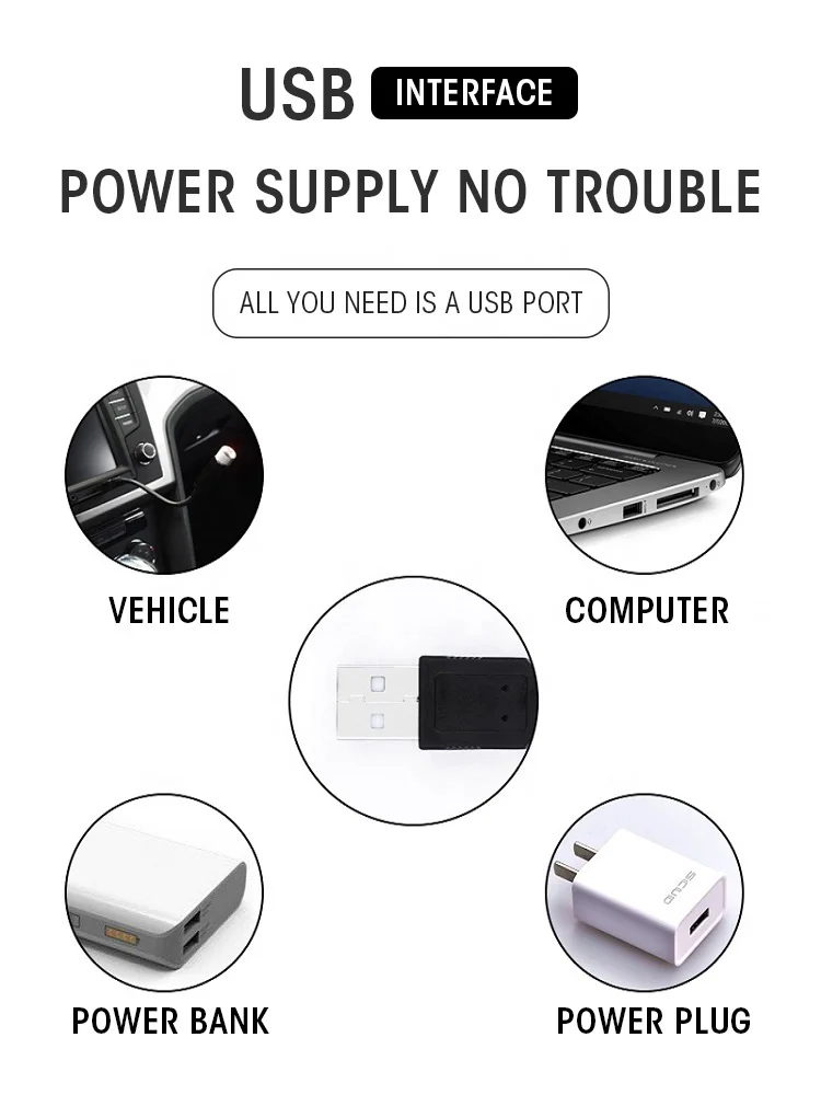 RUTENSE Universal USB LED Star Projector Neon Atmosphere Ambient Lamp Car Roof Interior Light laser