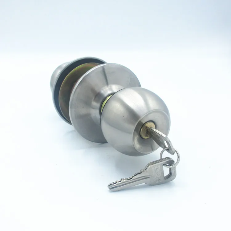 
wholesale good quality ball lock brass cylinder normal key cheap price bathroom lock ball lock 