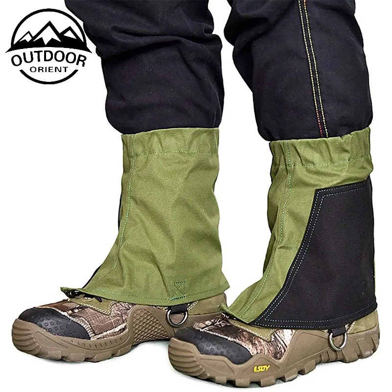 Waterproof leg gaiters snow gaiter shoes gaiters for outdoor hiking walking climbing hunting