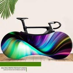 Dustproof  Bike Indoor Storage Bag Scratch-Proof Protect Road Triathlon Bike Storage Custom Bicycle Wheel Cover