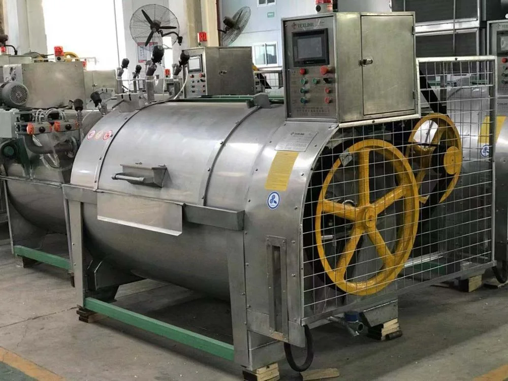 100KG-220LBS horizontal washing and dyeing machine/ laundry machine denim washing machine jeans washer