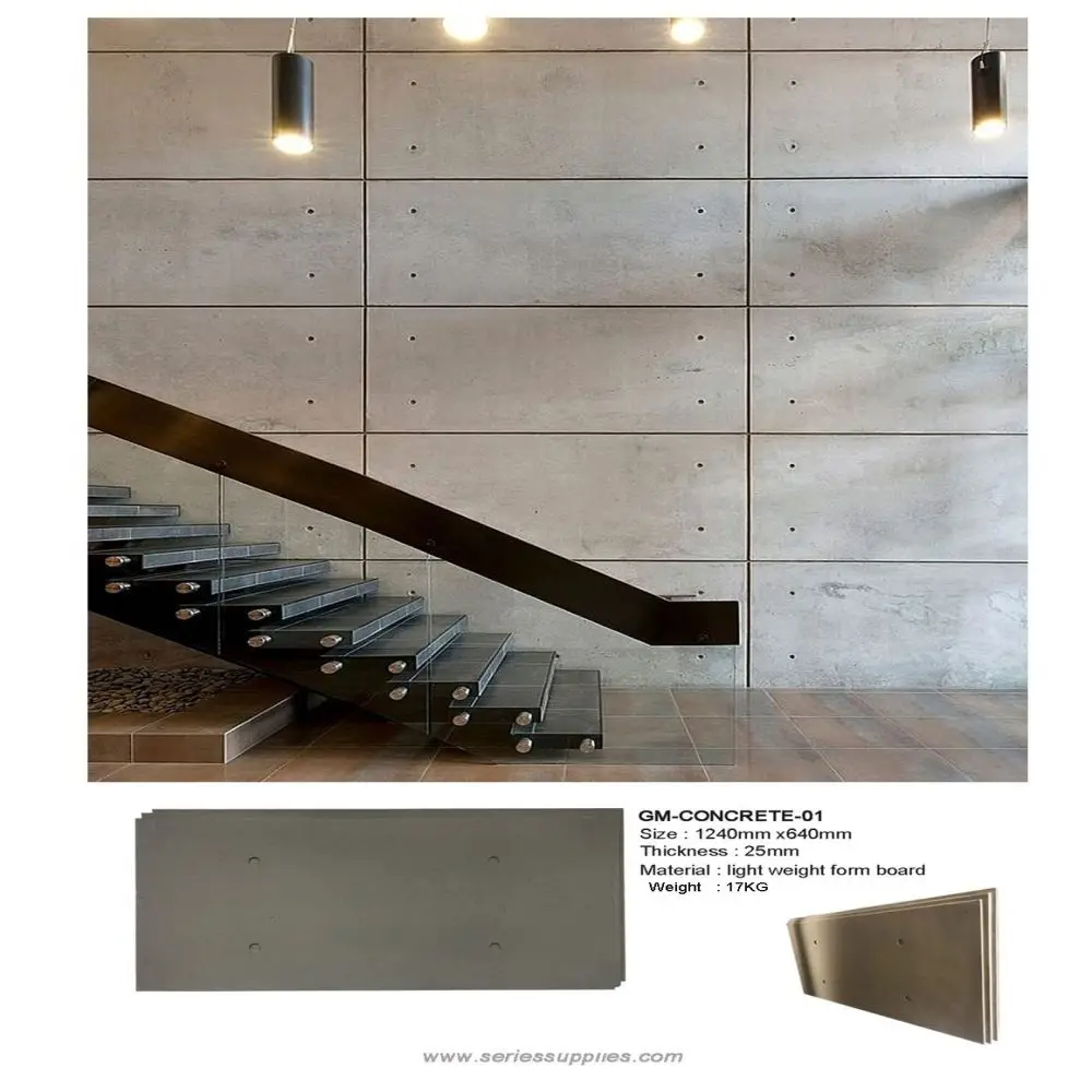 Precast concrete wall panels Brutalist construction industrial style custom style cement wall panels