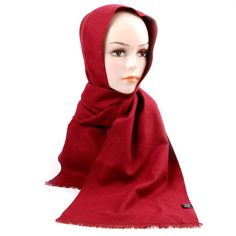 Best Manufacturer OEM/ODM Wholesale 100% Viscose Hijabs Good Quality Custom Logo Cost-effective Fashion Scarf For Women