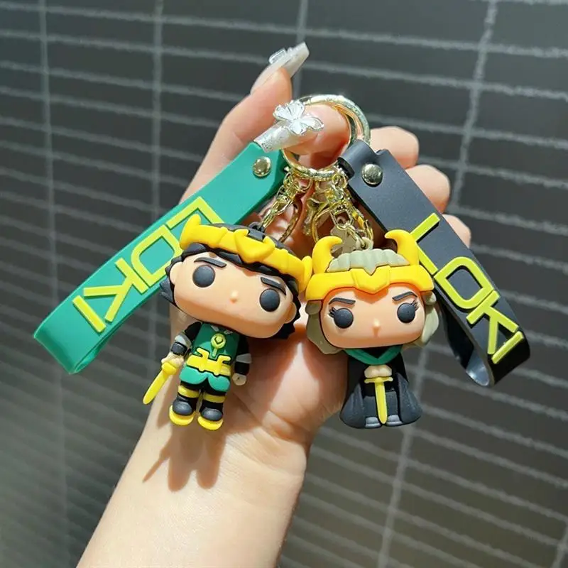 Мультфильм Марвелл Локи брелок новый дизайн Популярные персонажи фильмов фигурки