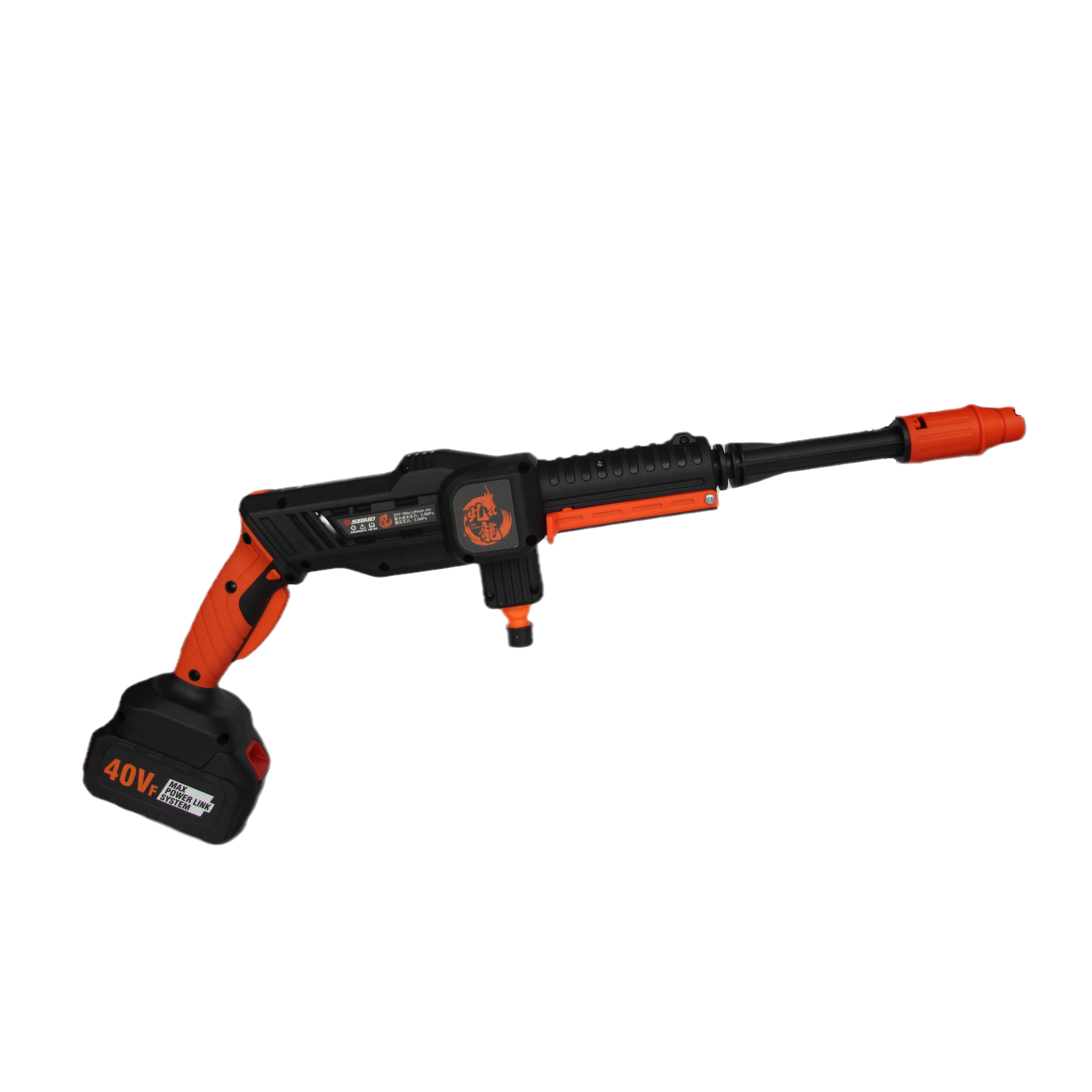 Мойка автомобильная аккумуляторная, 40 в, с литиевым аккумулятором высокого давления