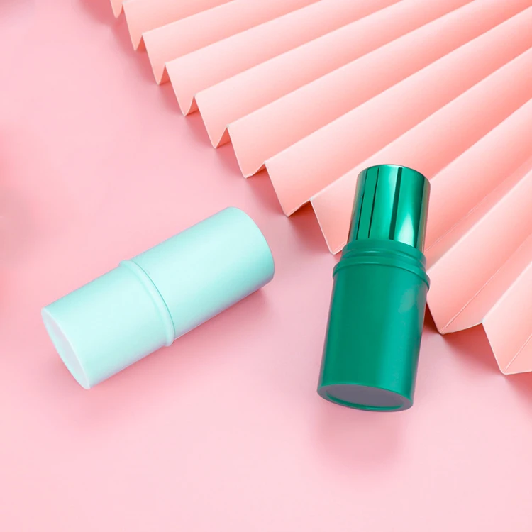 Customized 16 g Round Plastic Concealer Tube Powder Blusher Tube For Powder Blusher Tube Packaging Material