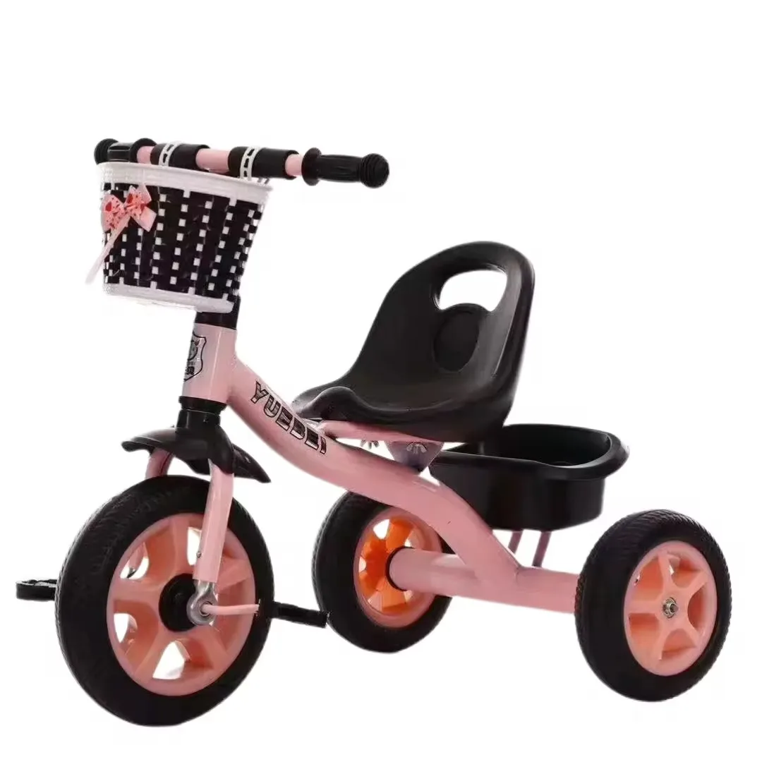 China Professional Manufacturer Wholesale Kids Ride 3 Wheels Tricycle Baby With Child Seat