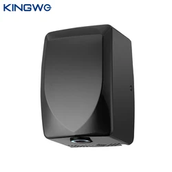 China Supply Wall Type No Touch Black Toilet Automatic Hand Dryers With UV Light