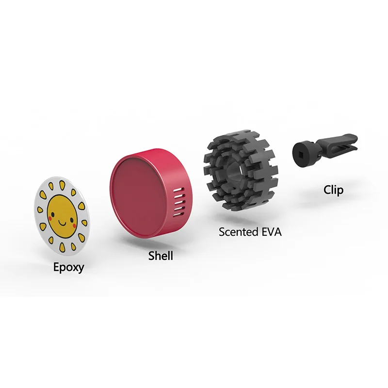 Wholesale custom factory price car perfume air freshener car diffuser vent clip