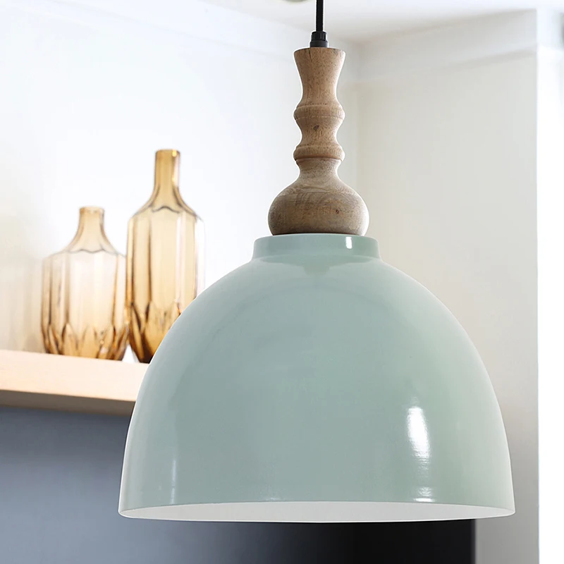 American style modern eco white luxury mini portable enamel metal steel iron materia frame lampshade for living room