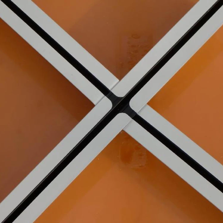 Ceiling Tile Metal Grid Suspended Ceiling Tee Grid System Wall Painted T Bar Lacquered Keel For Suspended Ceiling T-grid Light