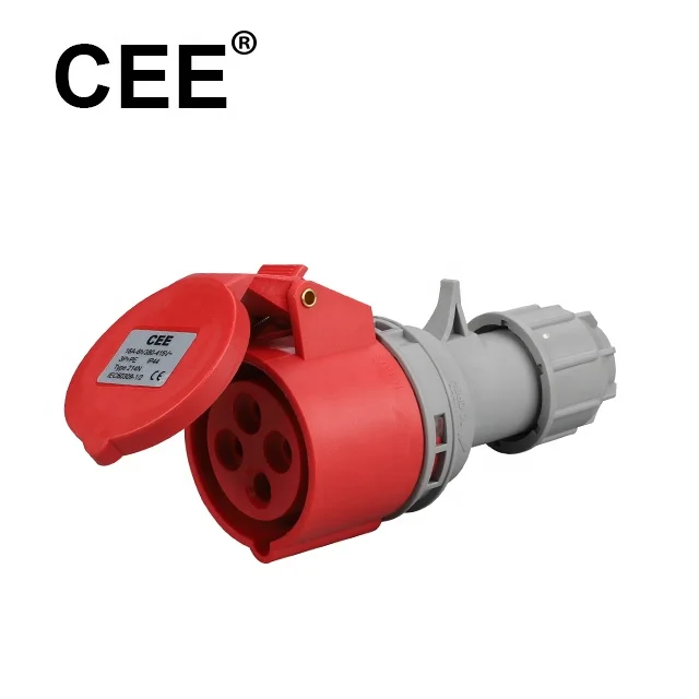  CEE 380v 32A 3 фазы 4 pin разъем 32a p Промышленный