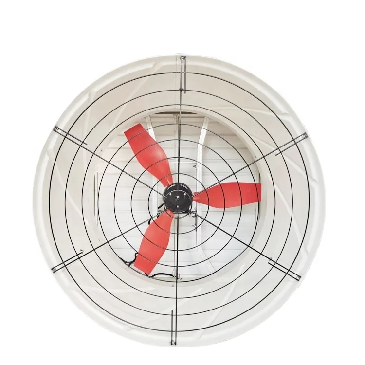 24 Inch Corrosion Resistance  Fiberglass  Cone Exhaust Fan Piggery  Air Cooling  Nylon blade Exhaust Fan