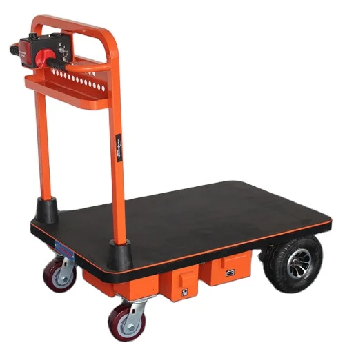 Large Capacity electric hand trolley cart stainless electric power trolley for transport cargo