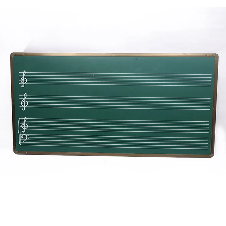 China Suppliers School Classroom Blackboard Size Music Staff Teaching Blackboard Wholesale