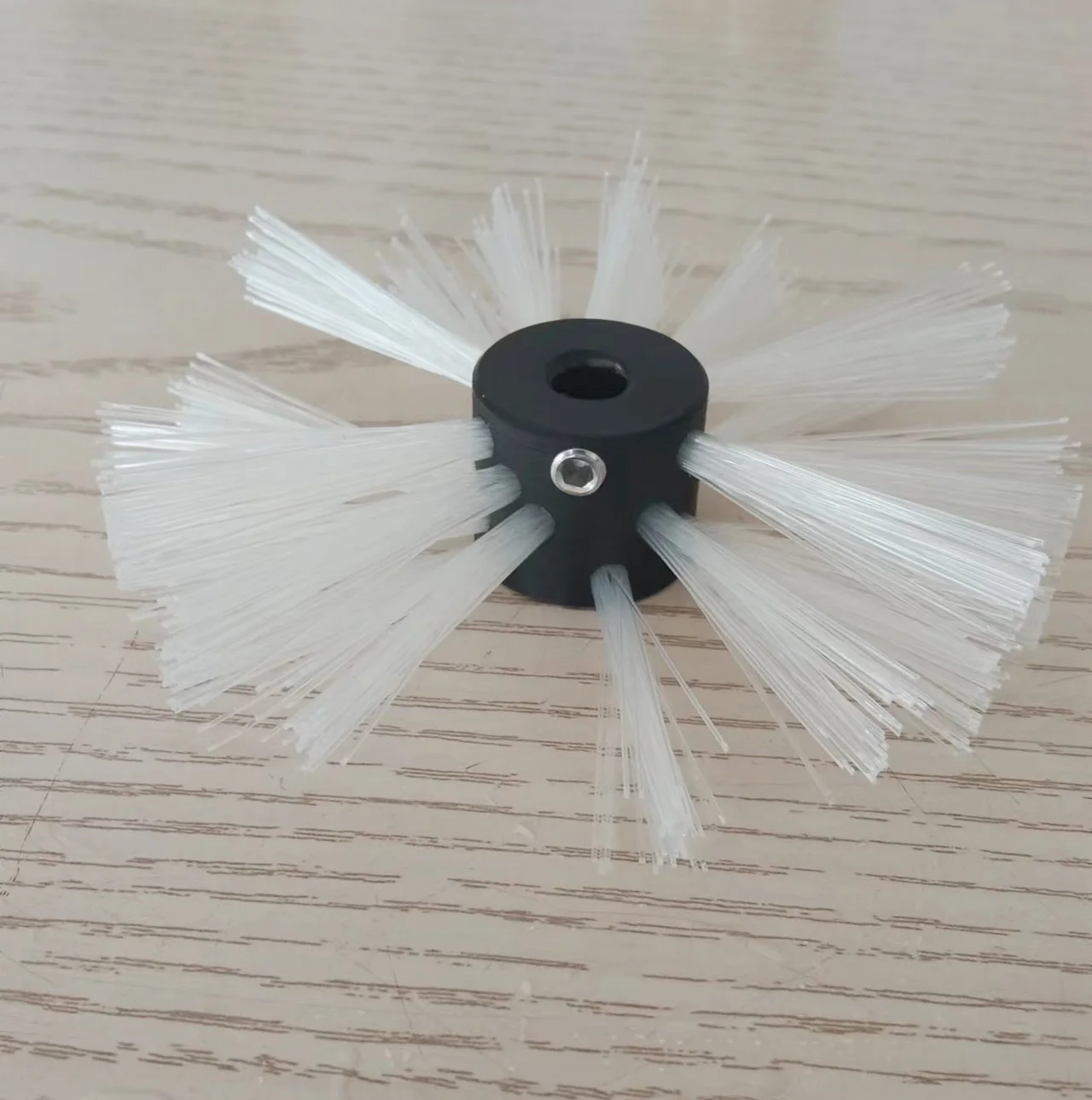 ZXD Nylon/PP Bristles Wheel Brush Pipe Brush for Pipe coating or epoxy pipe