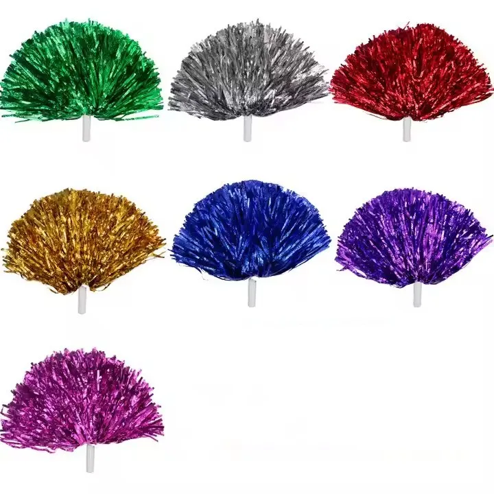 RTS Cheer Dance Sport Competition Cheerleading Pom Poms Flower Ball For For Football Basketball Match Pompon Children Use