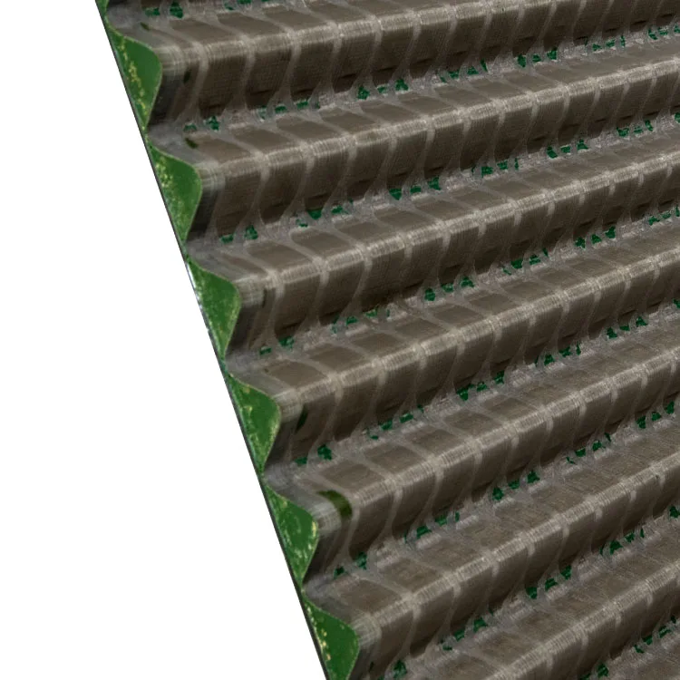 FLC2000 Series 697*1053 mm Wave Type Shale Shaker Screen Oilfield Vibrating Replacement Screen