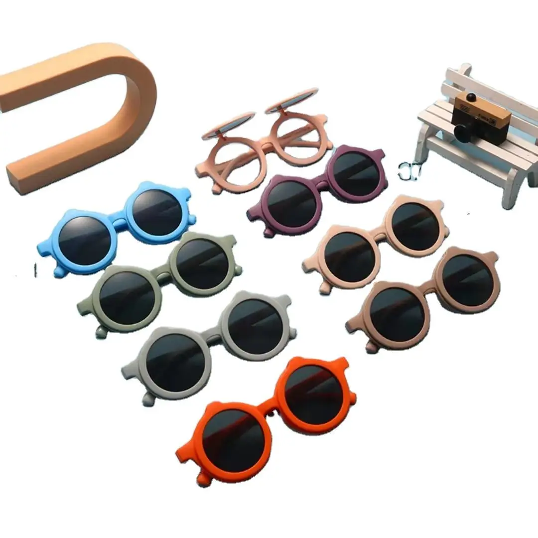Fashion New Designer Eyeglasses Frame kids Fashion Eyewear  Round Optical Glasses