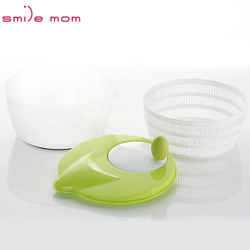 Пластиковая Сушилка для овощей и салатов Smile mom 4 л инструмент салата с удобной