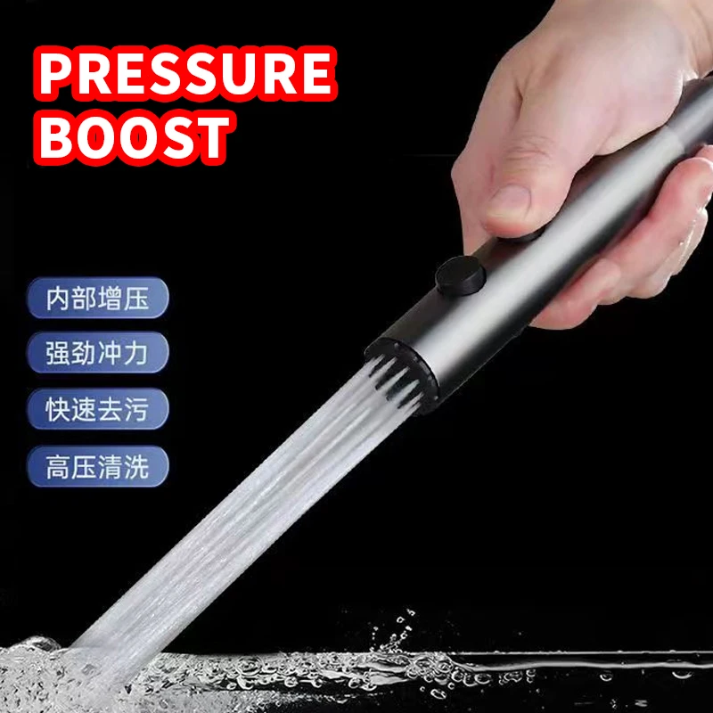 Stainless Steel Handheld Black Toilet Bidet Sprayer Bathroom Hand Held Shattaf Shower