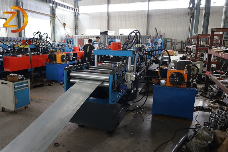 Steel beam c purlin structural panel making machine c purlin roll forming machine