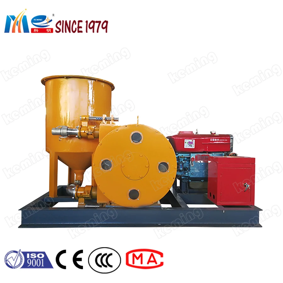 76 mm diameter pipes KH - 76 hose pump concrete pump machine for liquids conveying