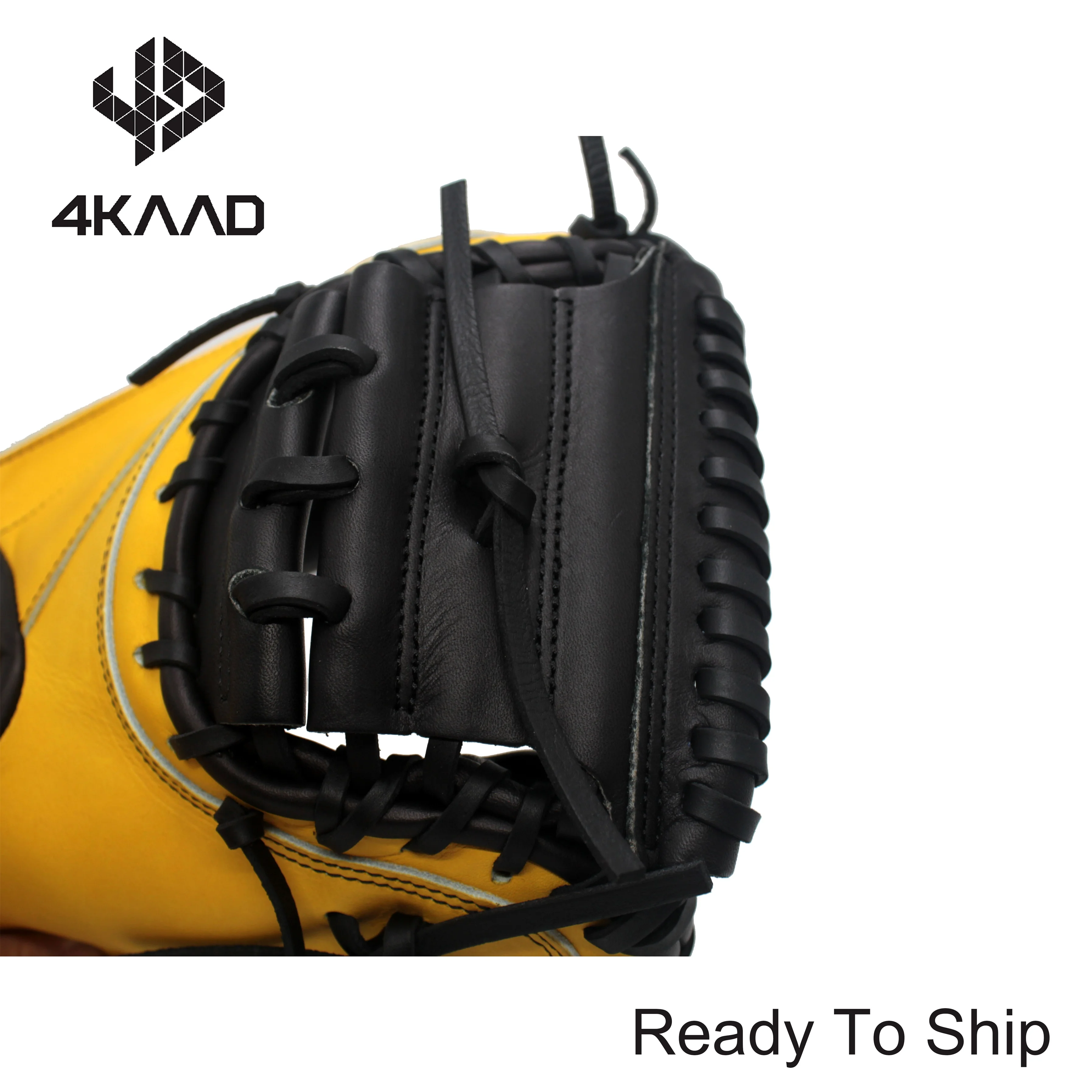 
4KAAD High quality US Steerhide leather baseball glove catcher mitt 33.5 inch left hand throw 