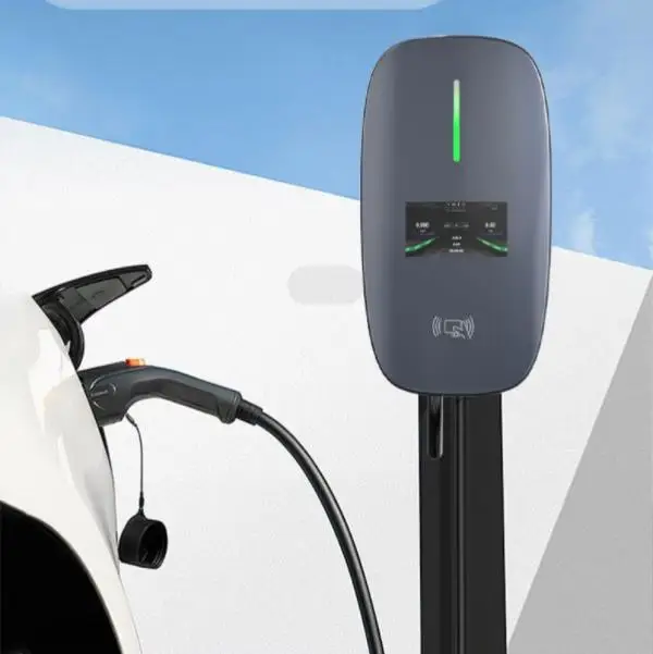 Регулируемый Q8 32A 16A Type2 настенное крепление на полюс с креплением разъем RFID зарядка переменного тока зарядное устройство для электромобилей