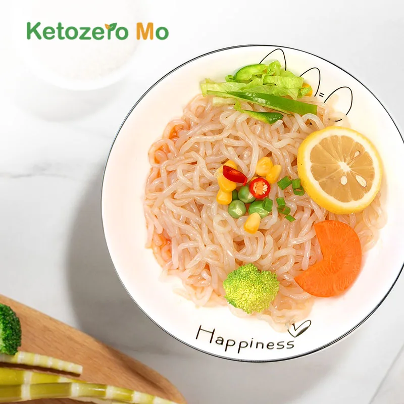 Wholesale Hot-selling Low Carb Instant Noodles Konjac Noodle Pasta Korea Flavor Popular Chinese Hand Made Korean Ramen 200g