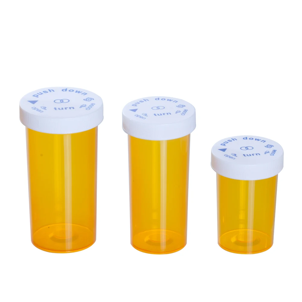  Pill rx пластиковый флакон 50 мл 30 25 20 15 10 5 с защитой от