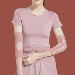 Compression Elbow Protector Elastic Pink Basketball Volleyball Elbow Pads Brace Sleeve Tennis Bandage Arm Guard for Women