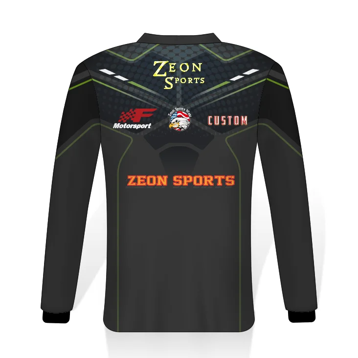 fashionable customized cool blue design sublimation motocross gear kids adult jersey